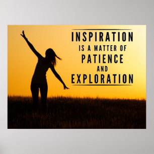 Poster La patience de l'inspiration