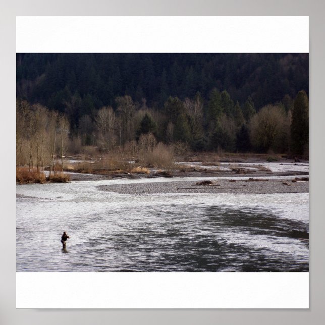 Poster La pêche dans le désert (Devant)