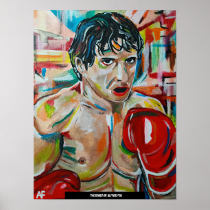 Poster La peinture de la boîte par Alfred Fox