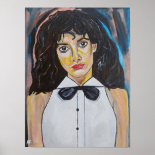 Poster La peinture de la danseuse par Alfred Fox