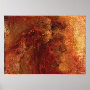 Poster La peinture de Natif américain d'héritage