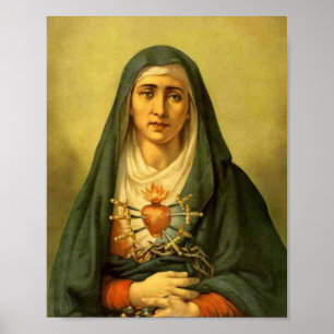 Poster La Peinture De Notre Dame Des Douleurs