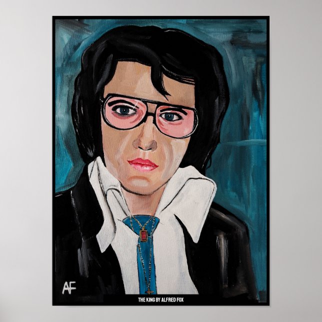 Poster La peinture du roi par Alfred Fox (Devant)