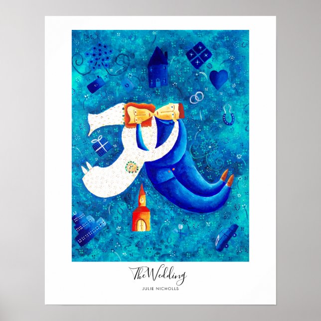 Poster La peinture Mariage (Devant)