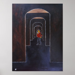 Poster La peinture The Dream Stalker par Alfred Fox