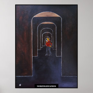 Poster La peinture The Dream Stalker par Alfred Fox