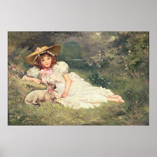 Poster La Petite Bergère (Devant)