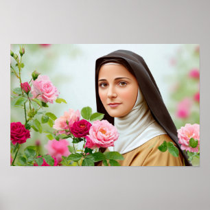 Poster La Petite Fleur : Sainte Thérèse de Lisieux
