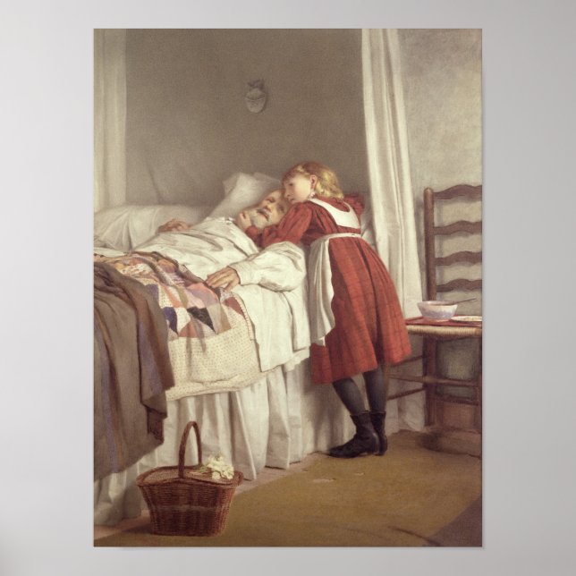 Poster La petite infirmière du grand-père (Devant)