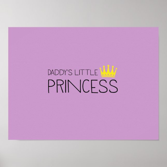 Poster La petite princesse de papa (Devant)