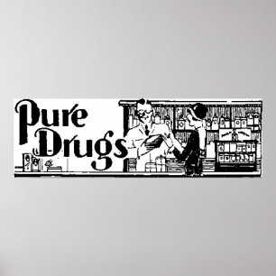 Poster La pharmacie des drogues pures 1