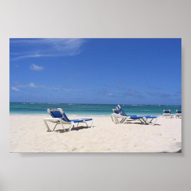 Poster La plage (Devant)