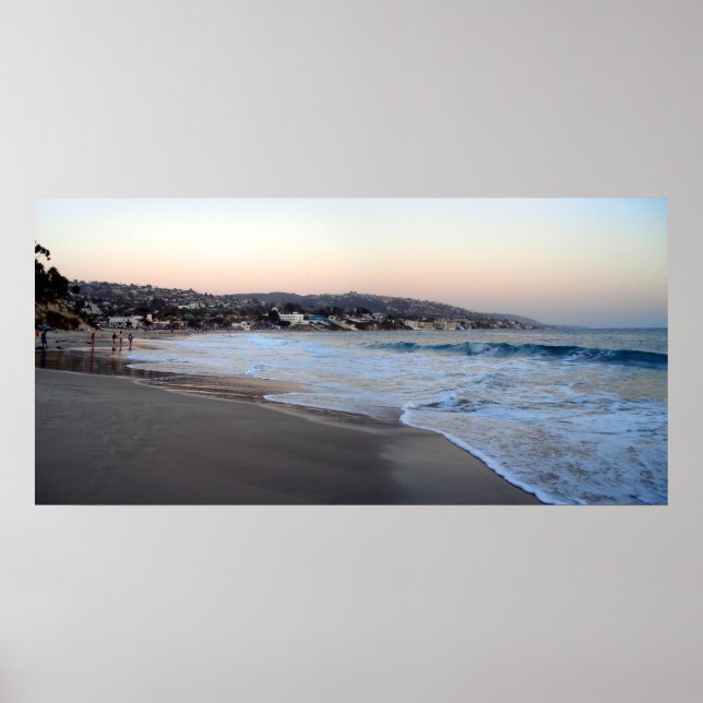 Poster La plage de Laguna (Devant)