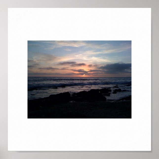 Poster La plage de Laguna (Devant)