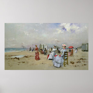 Poster La Plage de Trouville