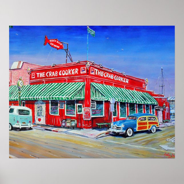 Poster La Plage Newport Cooker (Devant)