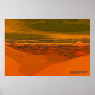 Poster La planète rouge