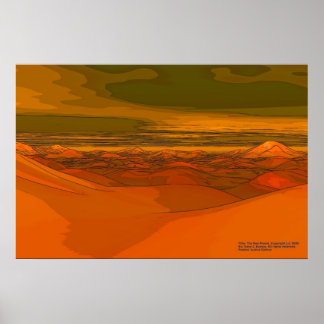 Poster La planète rouge