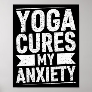 Poster La pleine conscience de yoga guérit ma pratique de