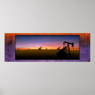 Poster La pompe du Texas met sur cric le coucher du