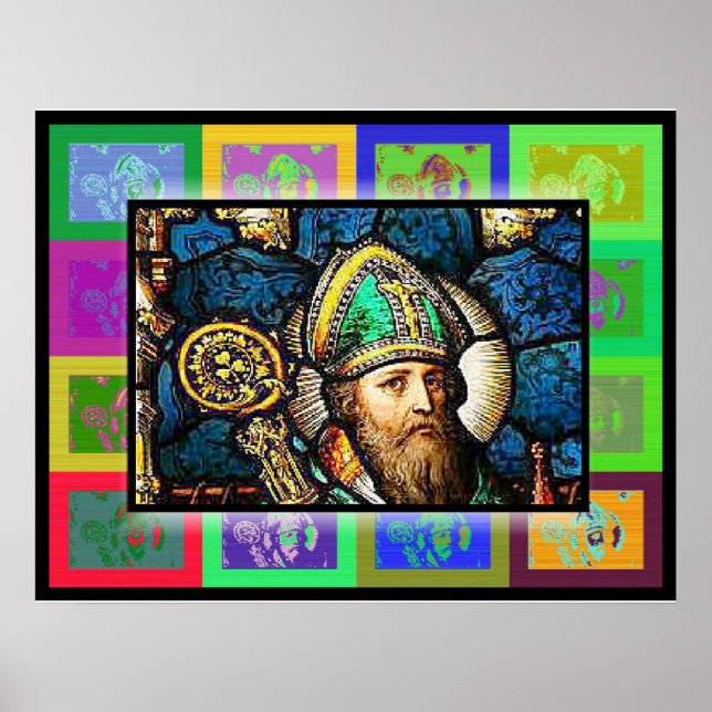 Poster La Pop Art Saint Patrick (Devant)