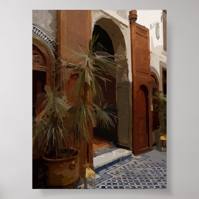 Poster La Porte (Devant)