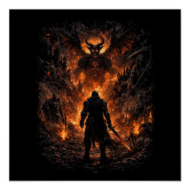 Poster La Porte de l'Enfer (Devant)