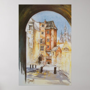 Poster La Porte Noire, Newcastle sur Tyne Imprimer