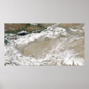 Poster La poussière et les nuages ont plané au-dessus du