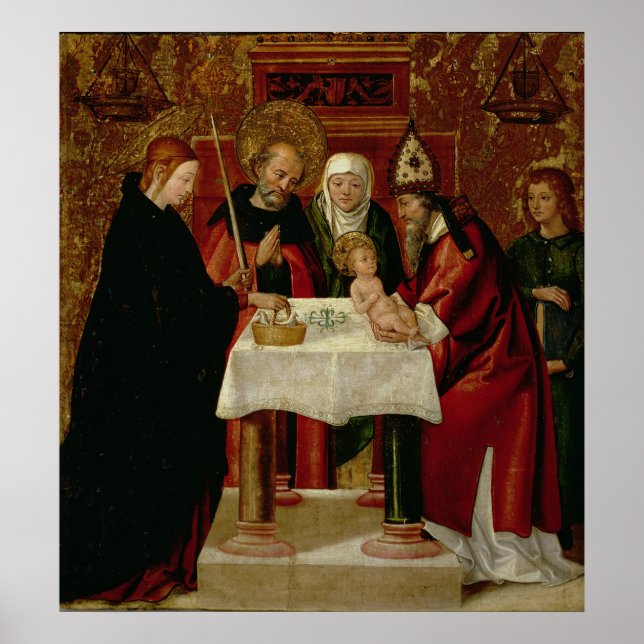 Poster La présentation de la circoncision dans le Temple (Devant)