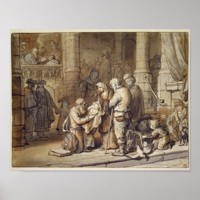 Poster La présentation du Christ dans le Temple (Devant)