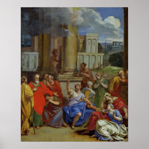 Poster La prévision d'Agabus de prophète