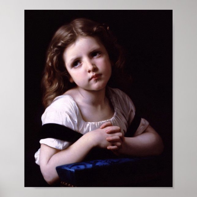 Poster La prière (1865) (Devant)