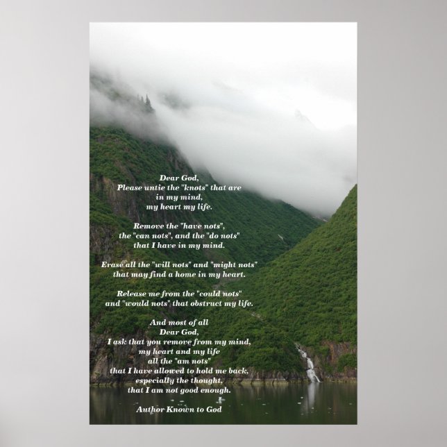 Poster La prière des noeuds grand (Devant)