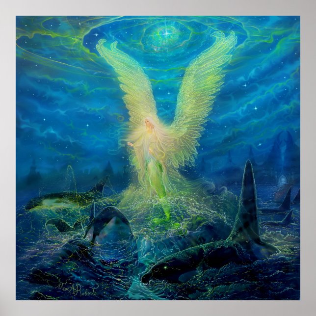 Poster La princesse Angela Mermaid (Devant)