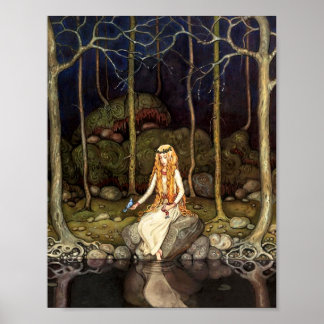 Poster La Princesse dans la forêt
