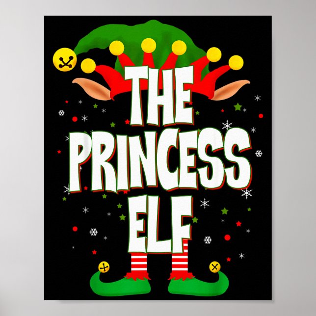 Poster La Princesse Elf Noël  (Devant)