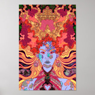 Poster La Princesse en Rouge