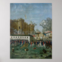 La prison de Bastille, 14 juillet 1789