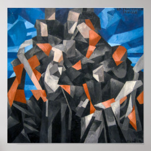 Poster La Procession, Séville Francis Picabia