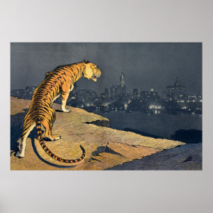 Poster La proie du tigre par Samuel Ehrhart