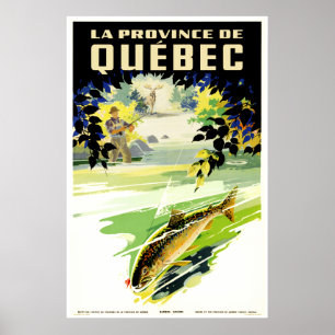 Poster La Province de Quebec