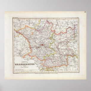 Poster La Prusse, Allemagne, Pologne