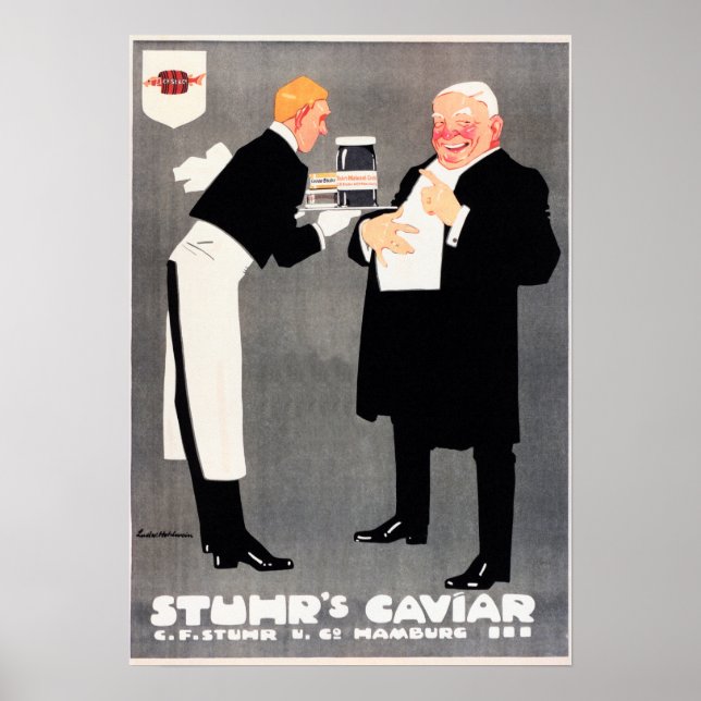 Poster La publicité alimentaire CAVIAIRE de STUHR Ludwig  (Devant)