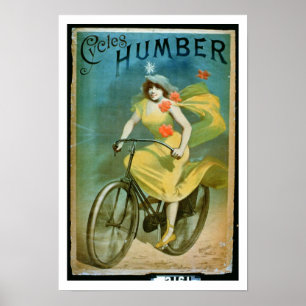 Poster La publicité pour "Humber fait un cycle" (le litho