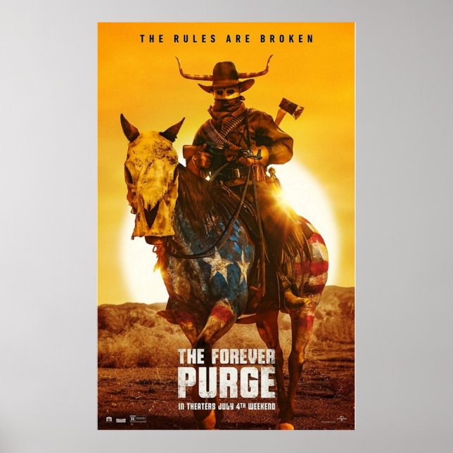 Poster La purge permanente 2021 (Devant)