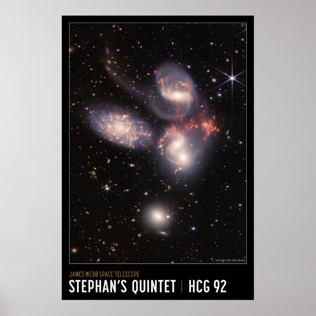 Poster La quintette de Stephan (Devant)