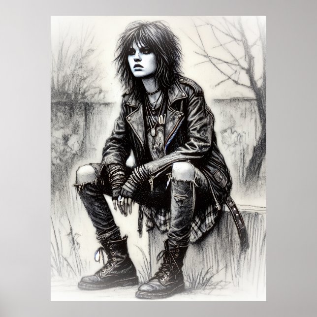 Poster La rebelle des rues (Devant)