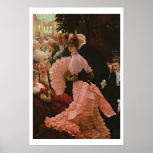 Poster La réception ou, L'Ambitieuse (femme politique) c