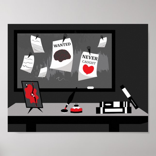 Poster la recherche du cerveau (Devant)